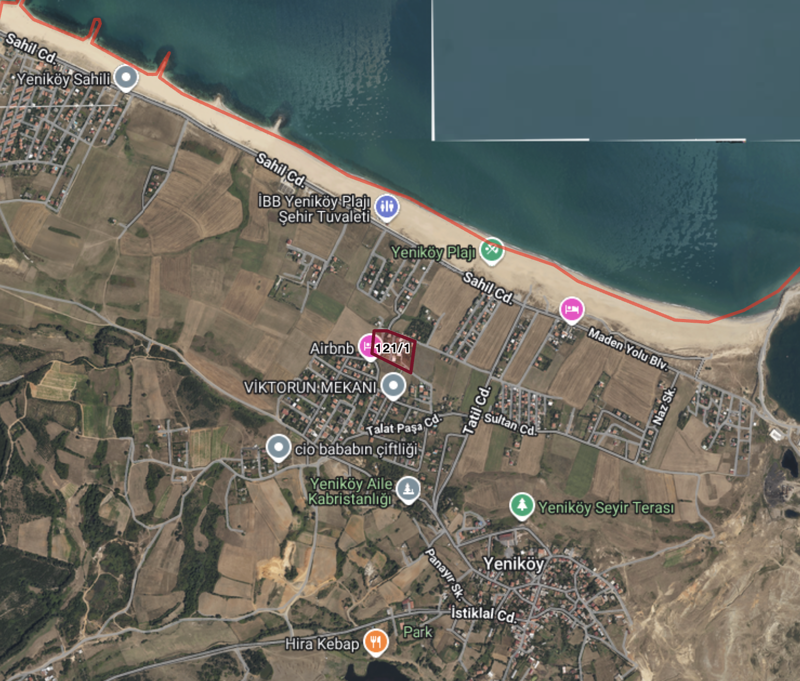 İSTANBUL ARNAVUTKÖY'DE 599 M2 SATILIK HİSSELİ ARSA